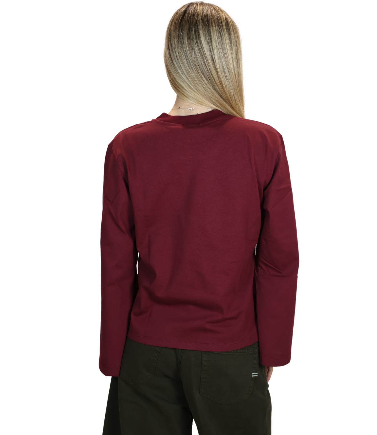 Susy Mix T-Shirt da Donna - Prugna - Sh004397