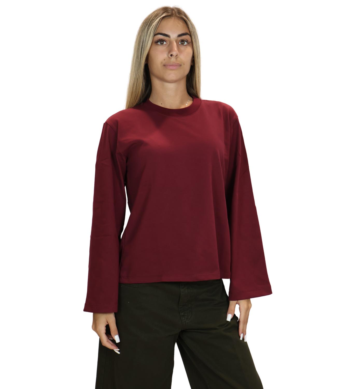 Susy Mix T-Shirt da Donna - Prugna - Sh004397