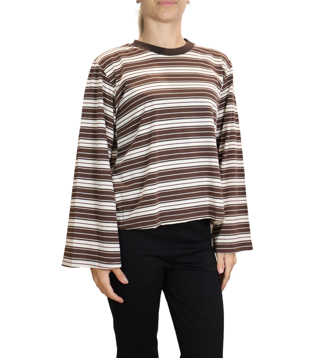 Susy Mix Maglia da Donna - Moro - Sh005215