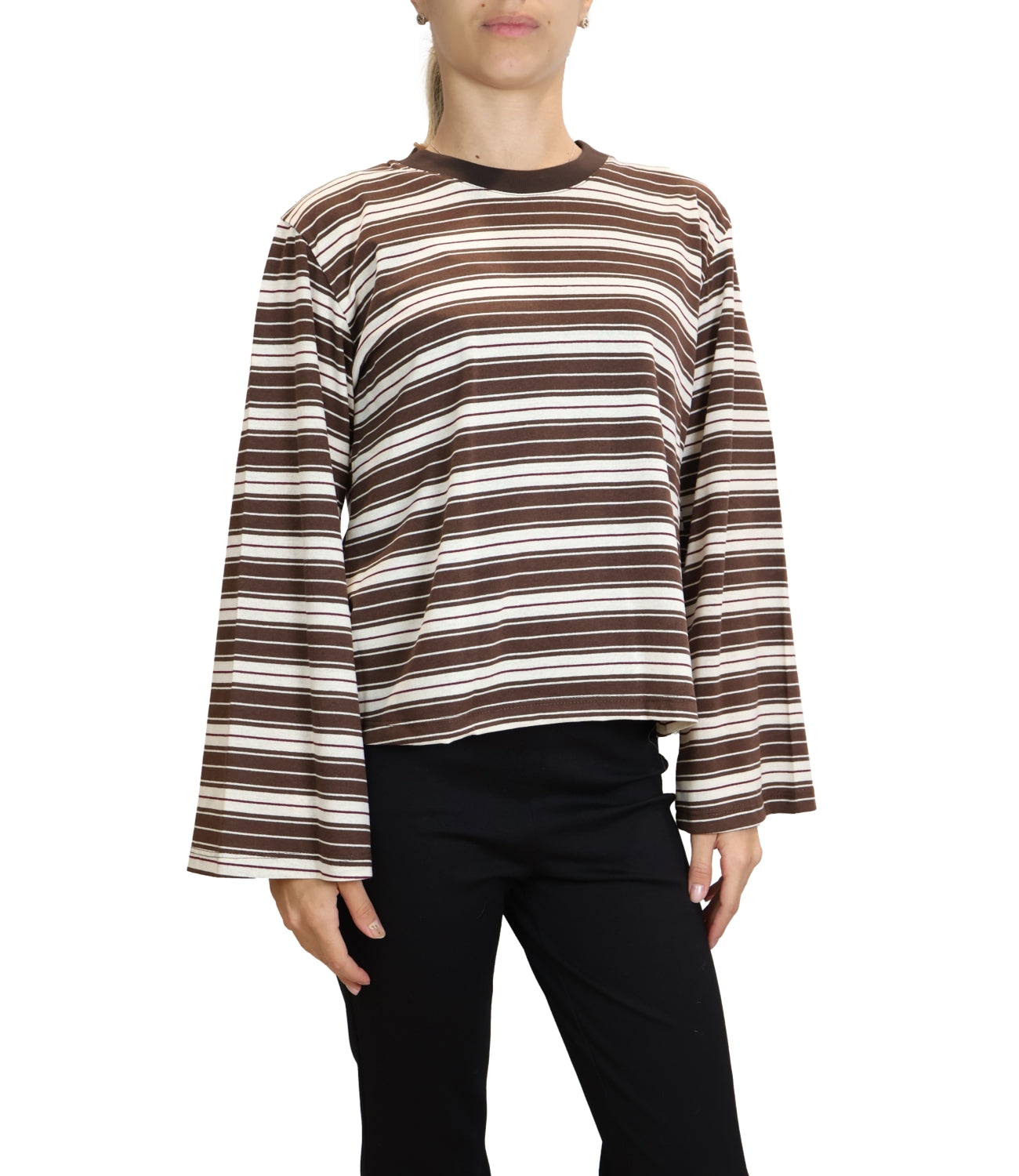 Susy Mix Maglia da Donna - Moro - Sh005215