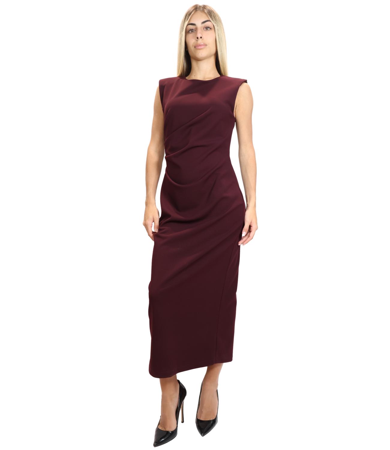 Susy Mix Abito da Donna - Vino - Sm259a