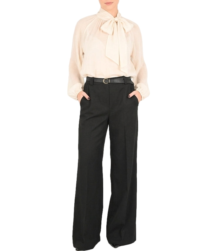 Susy Mix Pantalone da Donna - Nero - T1316d157