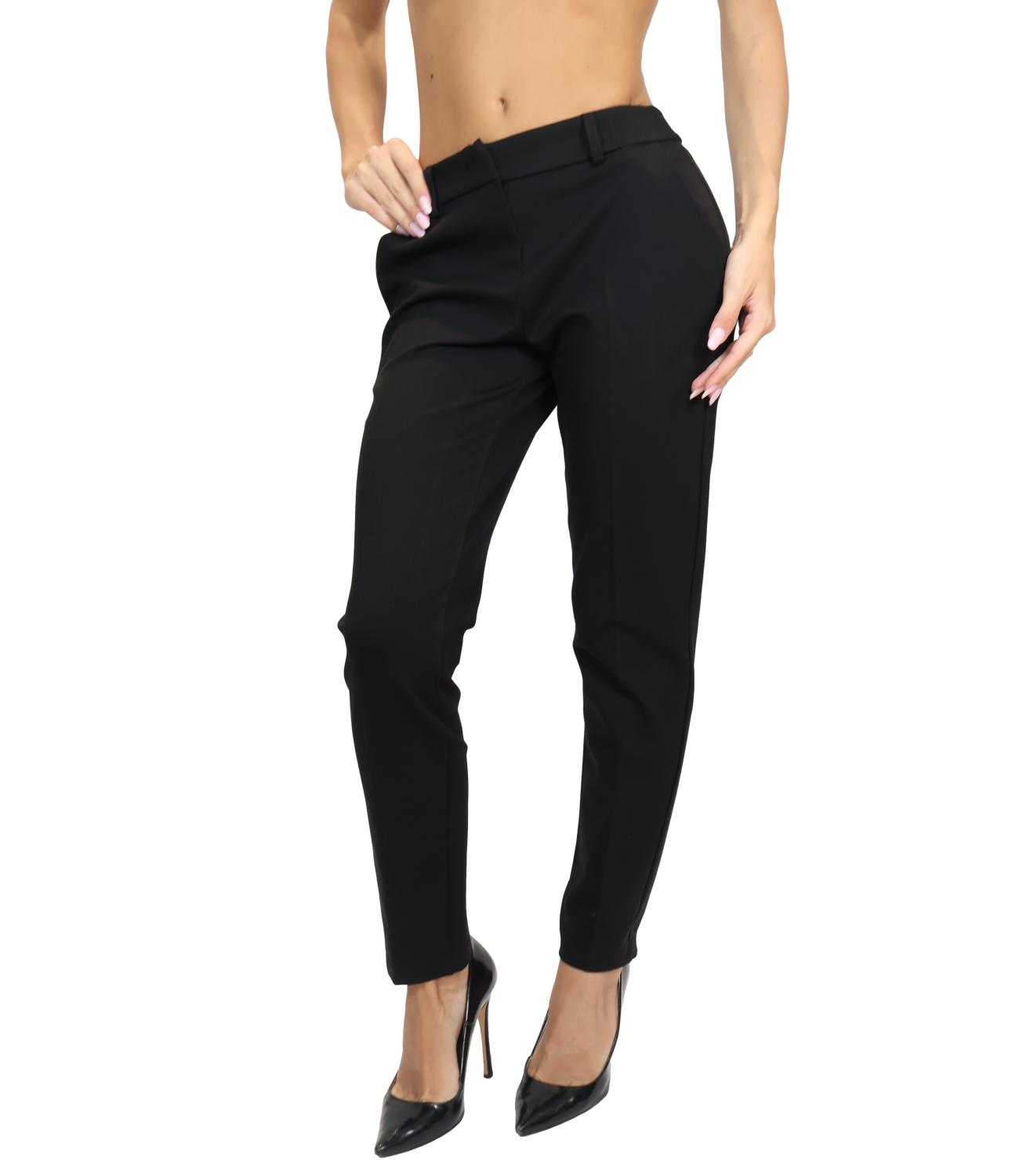 Susy Mix Pantalone da Donna - Nero - T24951000