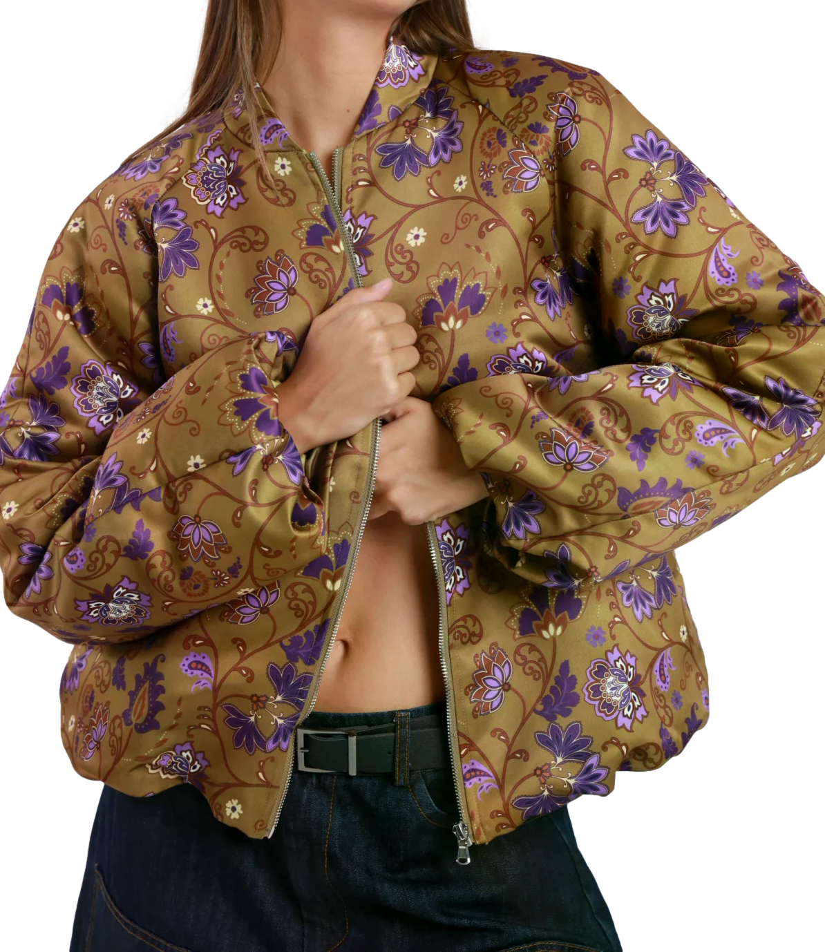 Susy Mix Bomber da Donna - Verde - W27m234