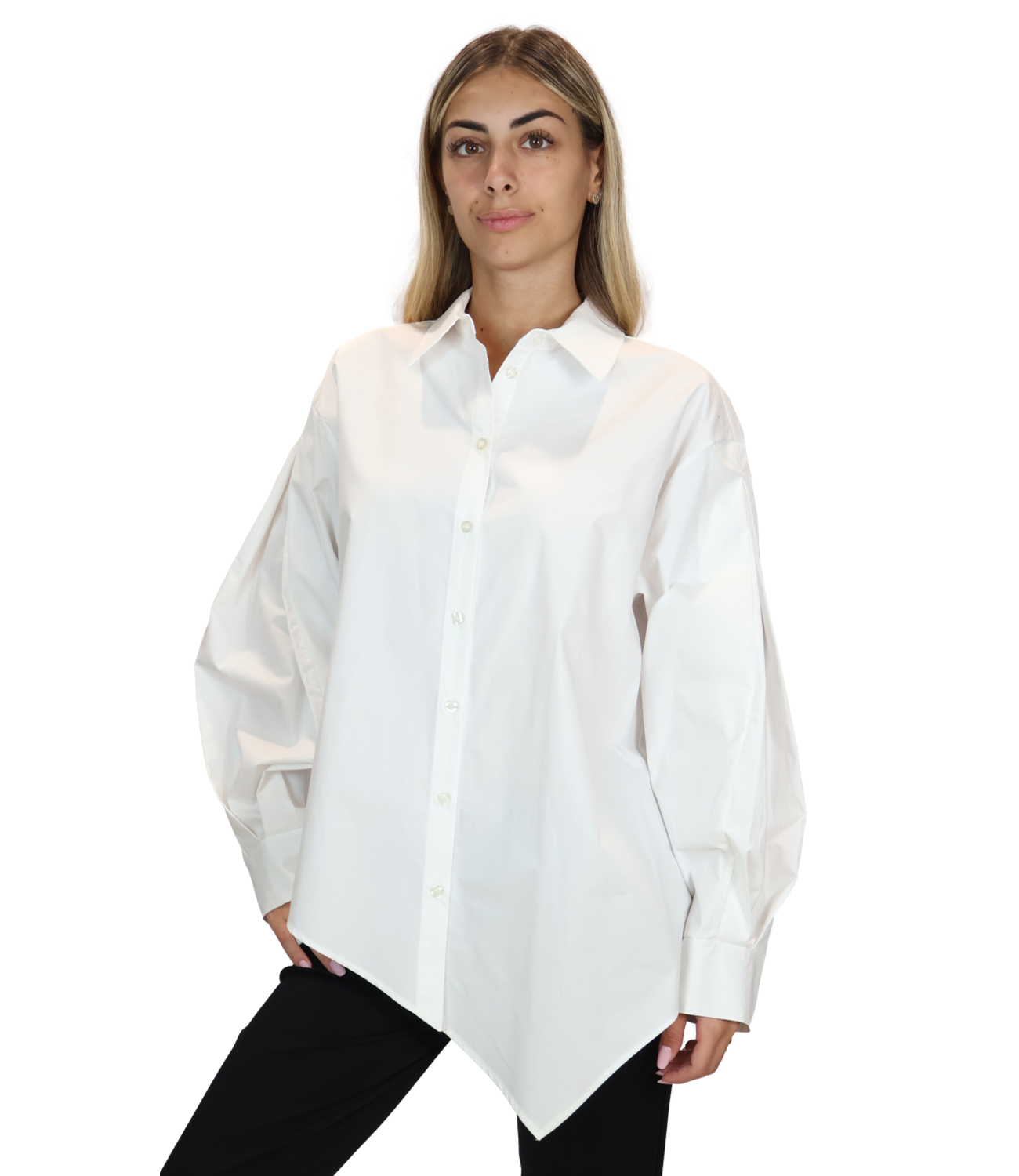 Susy Mix Camicia da Donna - Latte - Y1408q13