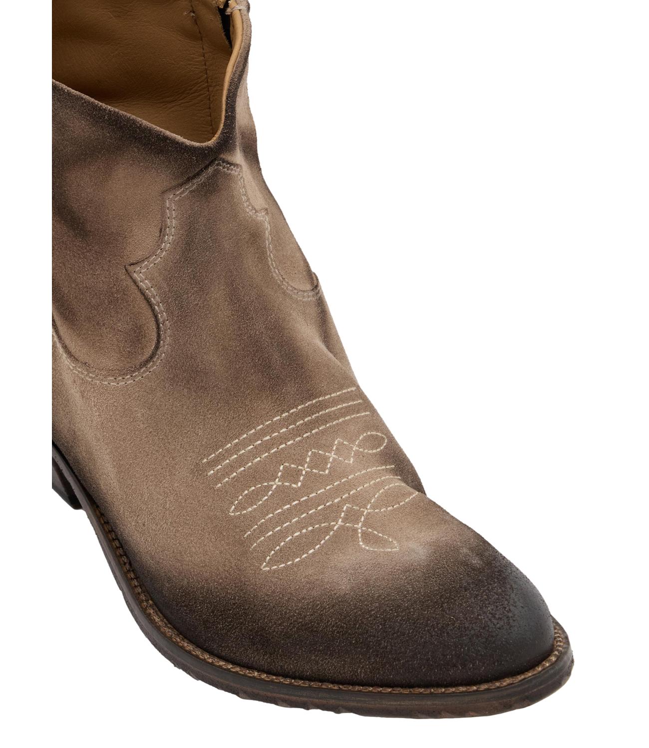 Taji Stivali da Donna - Beige - Austin Suede
