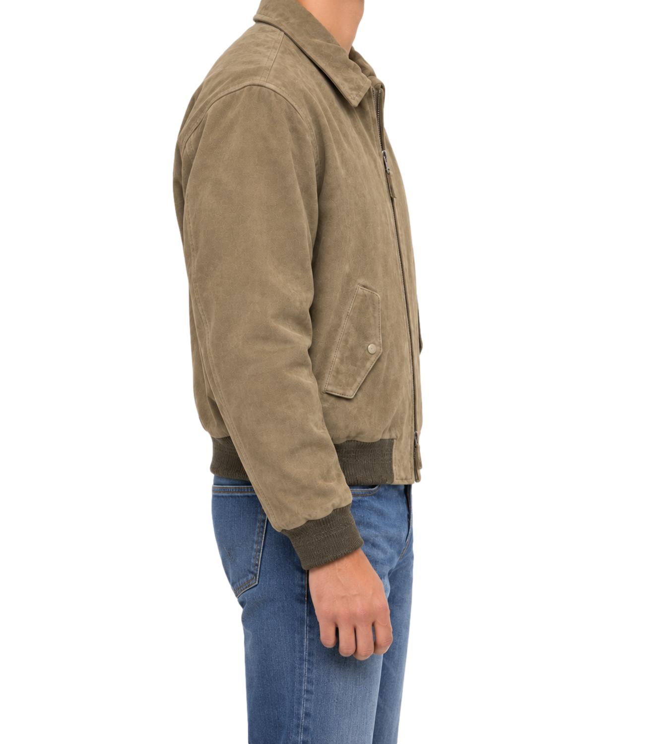 The Jack Leathers Giacca pelle da Uomo - Palude - Justin