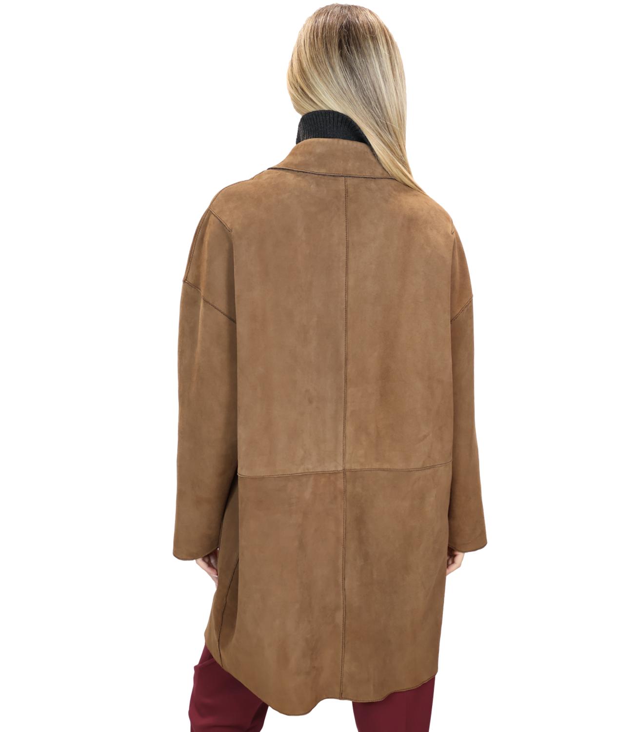 The Jackie Leathers Giacca da Donna - Whiskey - Angq Dk Gsac