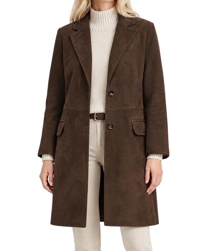 The Jackie Leathers Giacca da Donna - Walnut Brown - Doro Gsac