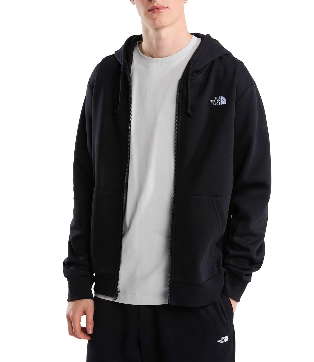 The North Face Felpa da Uomo - Black - Nf0a8eu1