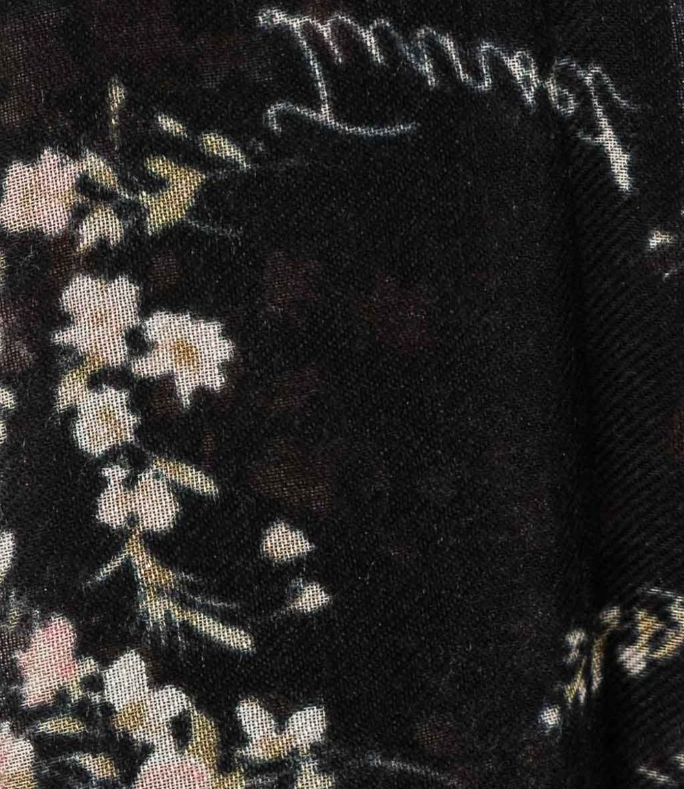 Twin Set Stola da Donna - St.little Flowers Black/rose - 262ta4370