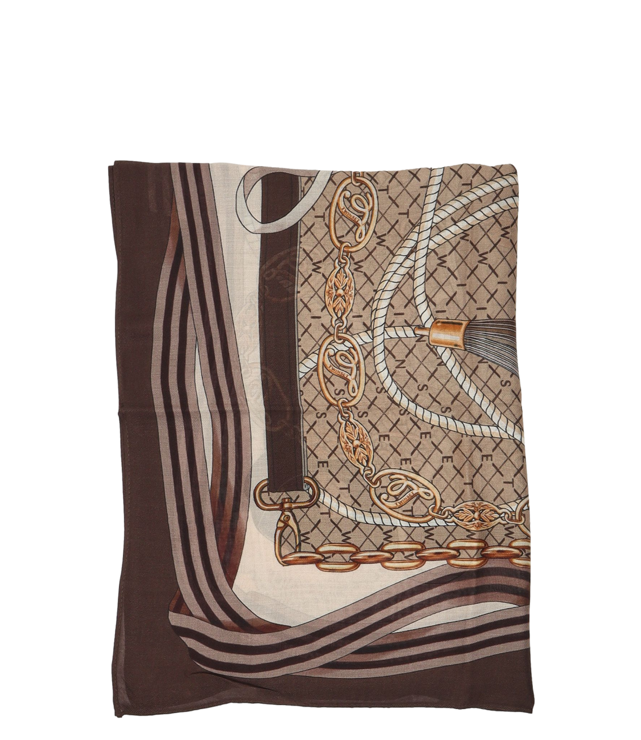 Twin Set Kefia da Donna - St.chain Tobaco Brown/darkness - 262ta4680
