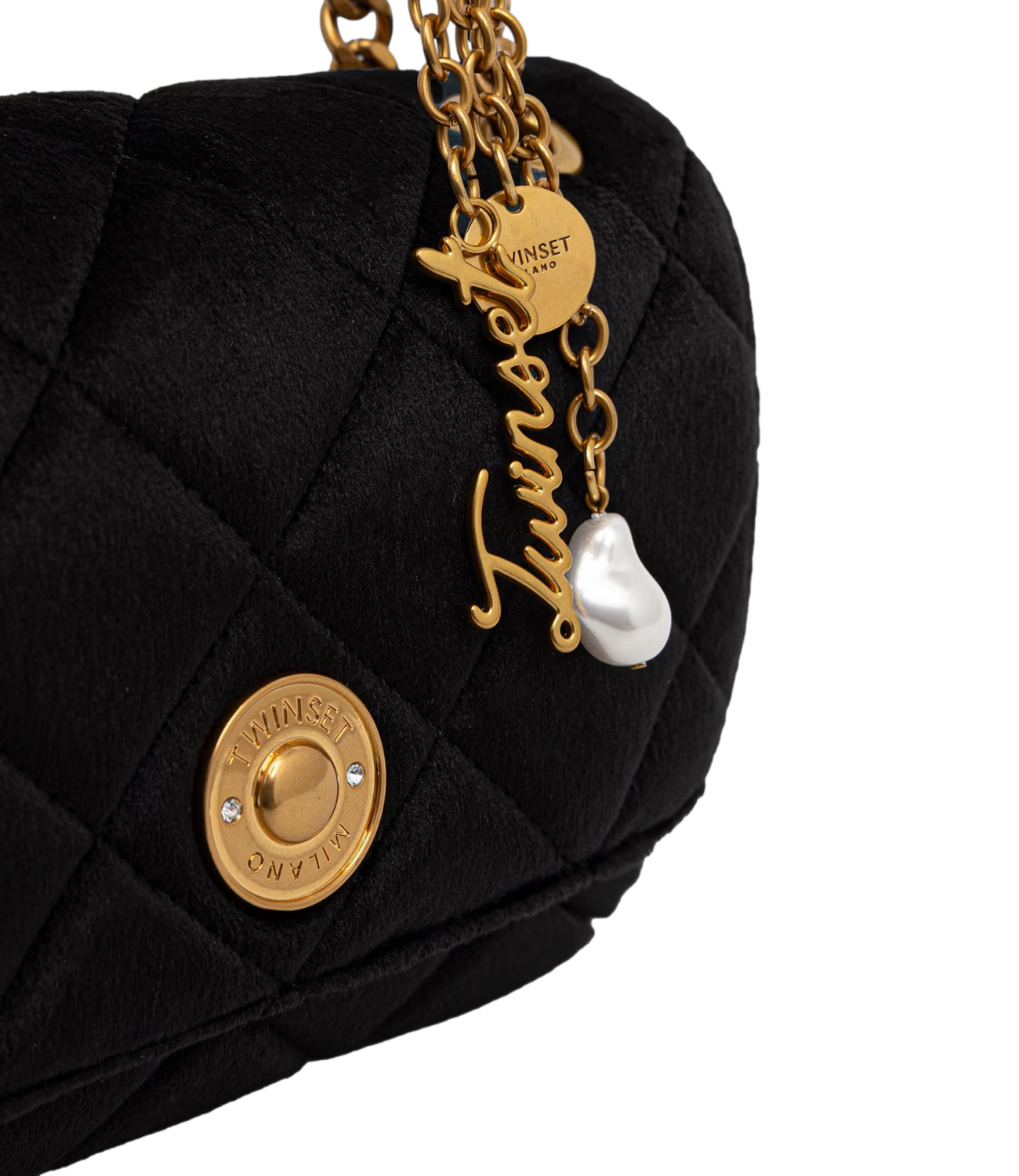 Twin Set Borsa da Donna - Nero - 262tb7240