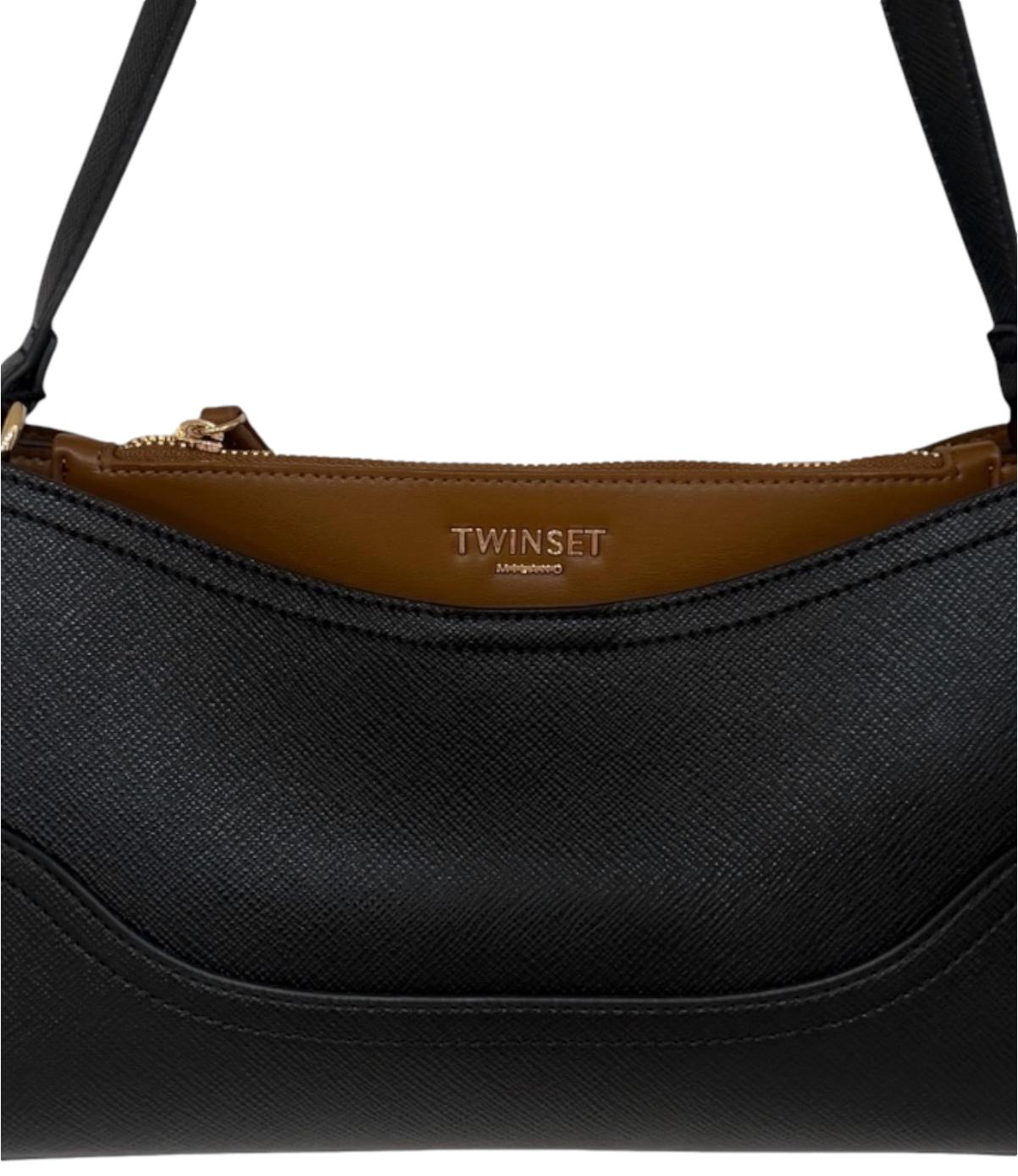 Twin Set Borsa da Donna - Bic.nero/land - 262td8043