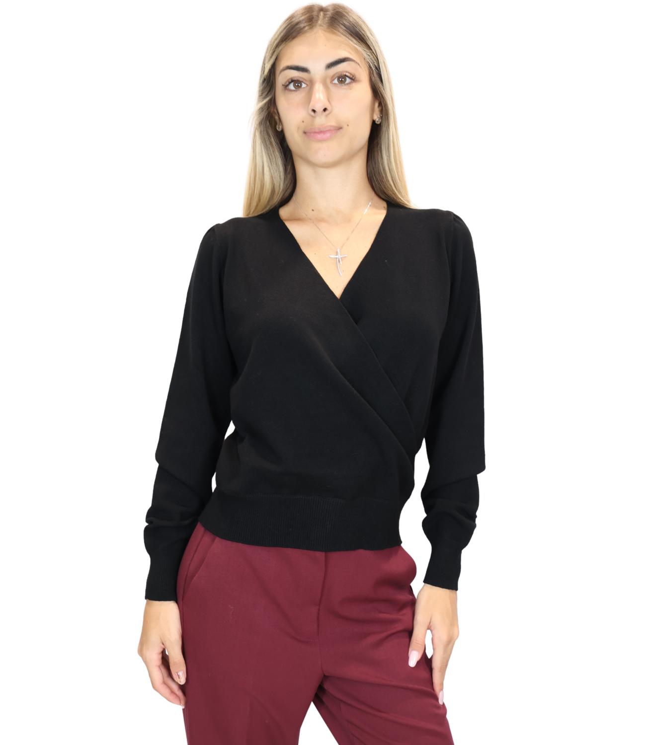 Twin Set Maglia da Donna - Nero - 262tt3331