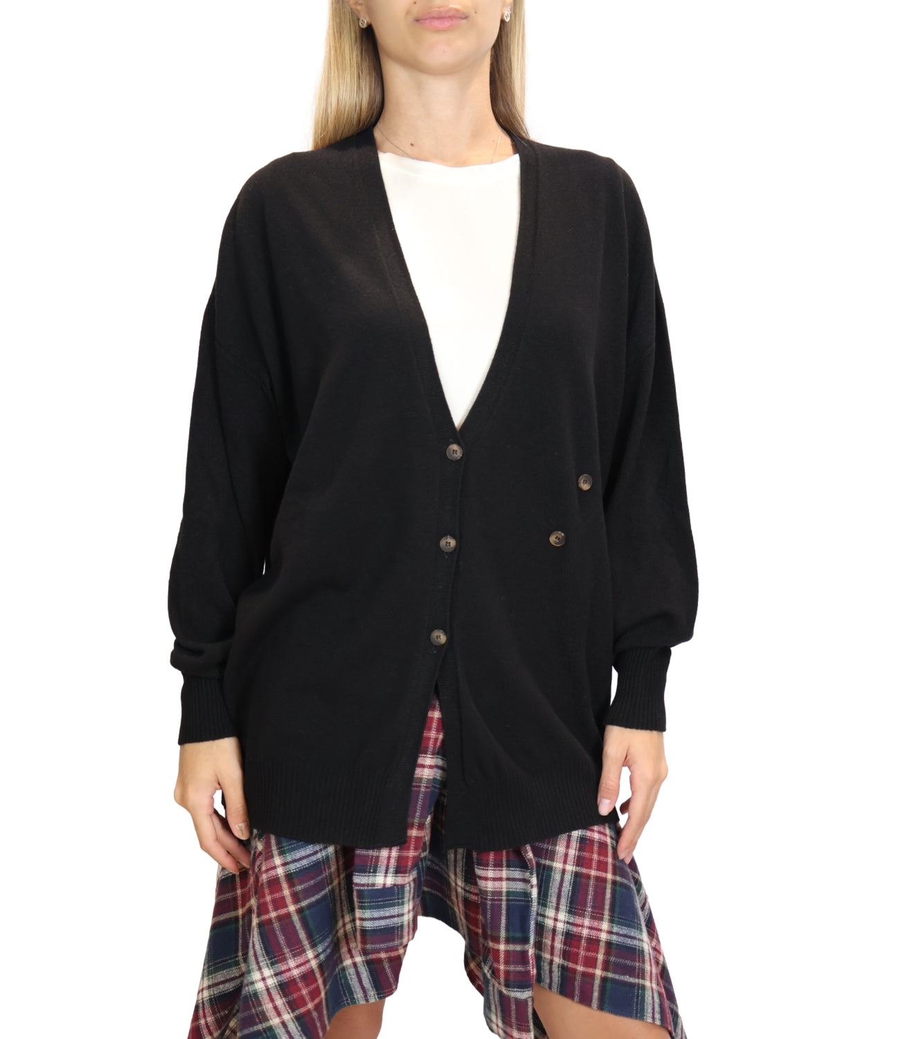 Vicolo Cardigan da Donna - Nero - 2ac2028