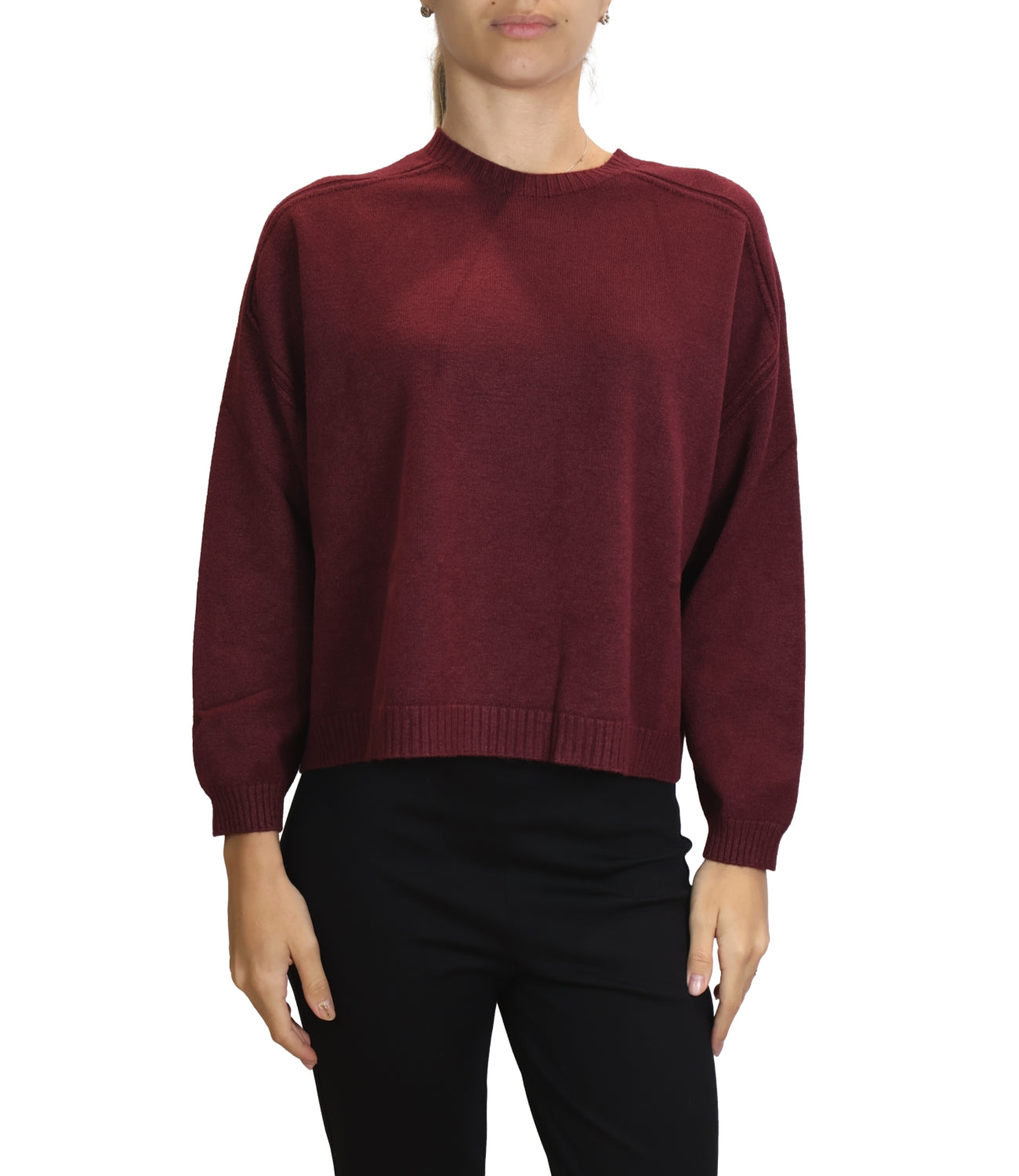 Vicolo Maglia da Donna - Borgogna - 7ac7051