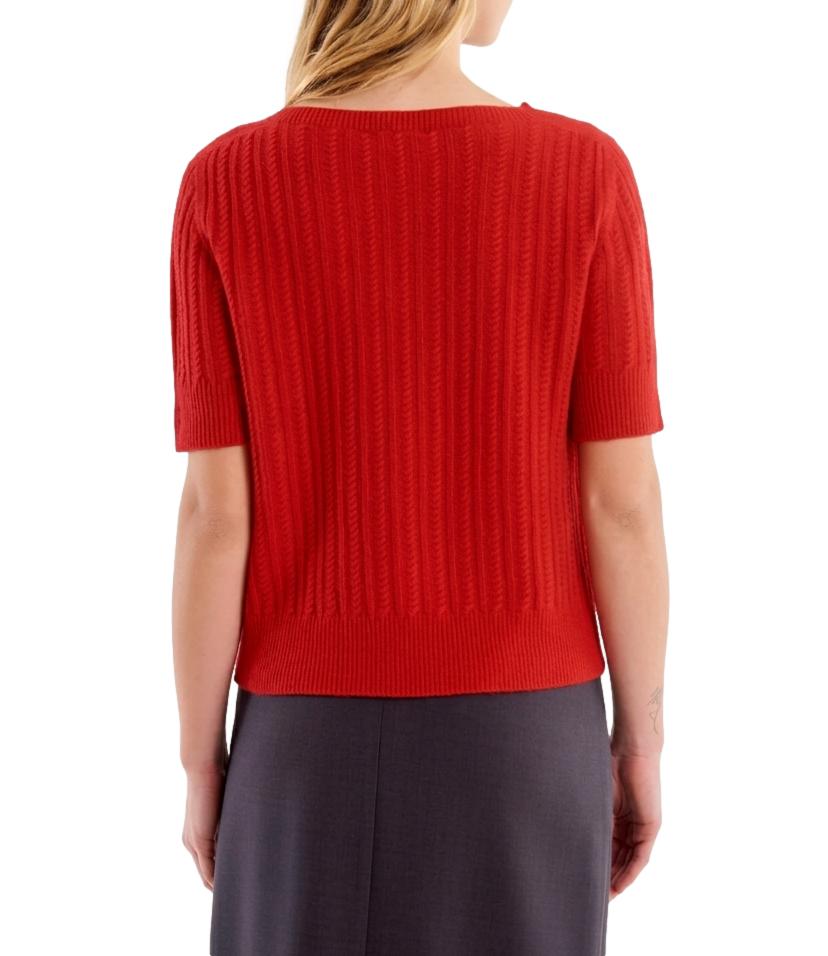Vicolo Maglia da Donna - Acu Rosso 35 U - 7ac7217