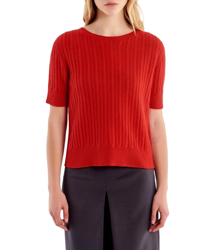 Vicolo Maglia da Donna - Acu Rosso 35 U - 7ac7217