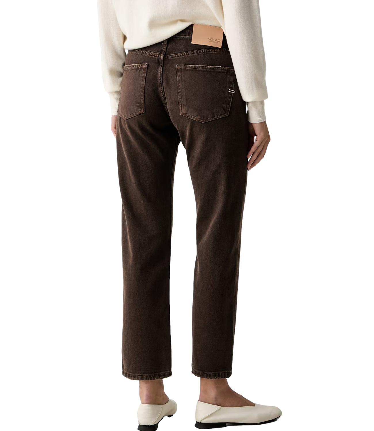 Vicolo Jeans da Donna - Marrone Fondente - Dac5106