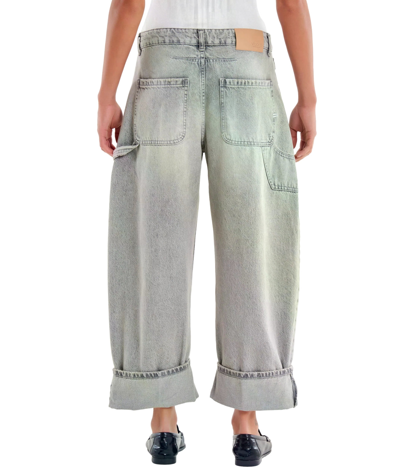 Vicolo Pantalone da Donna - A Denim Grigio Xs - Dac5294