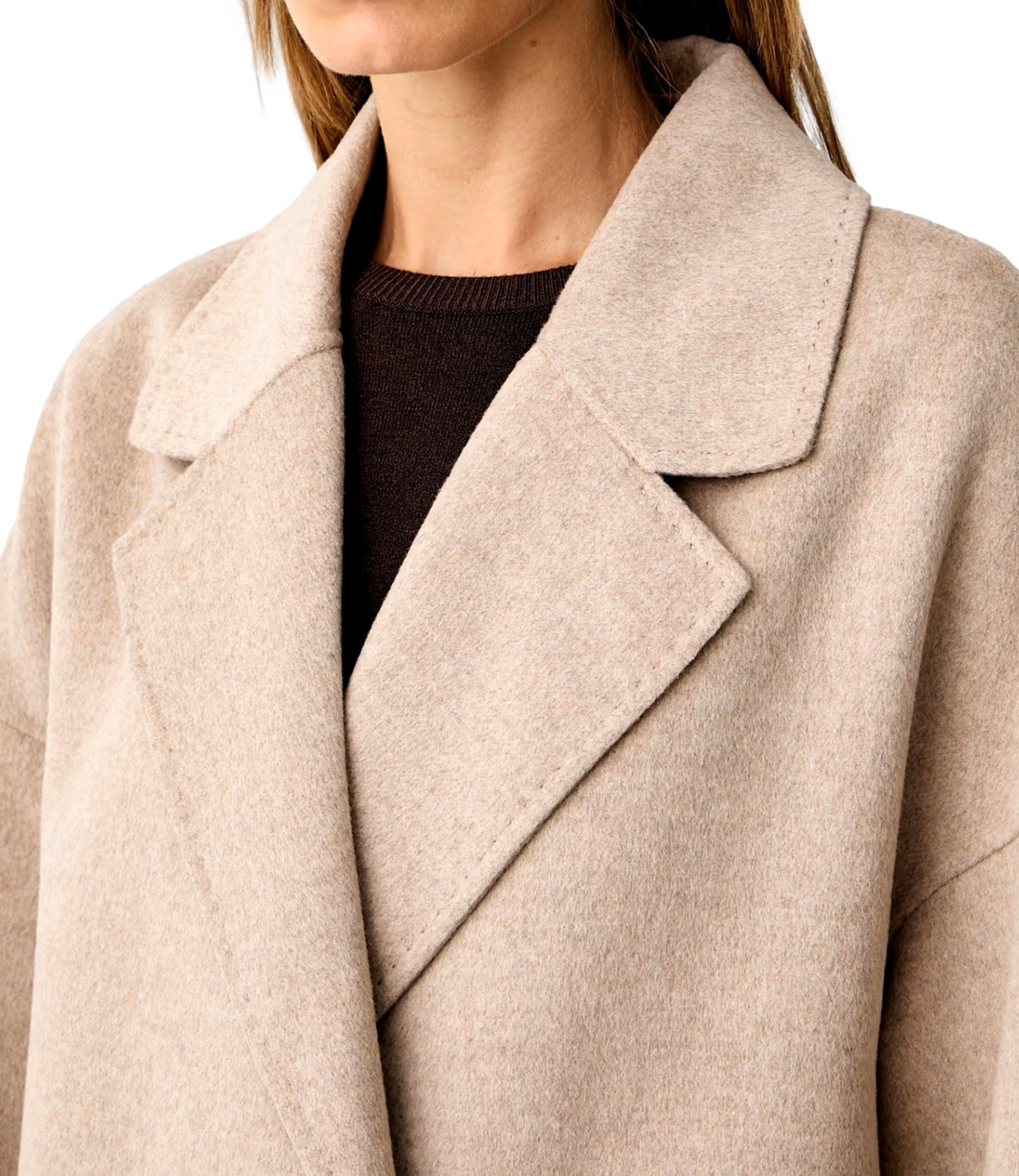 Vicolo Cappotto da Donna - Tortora - Tac0003