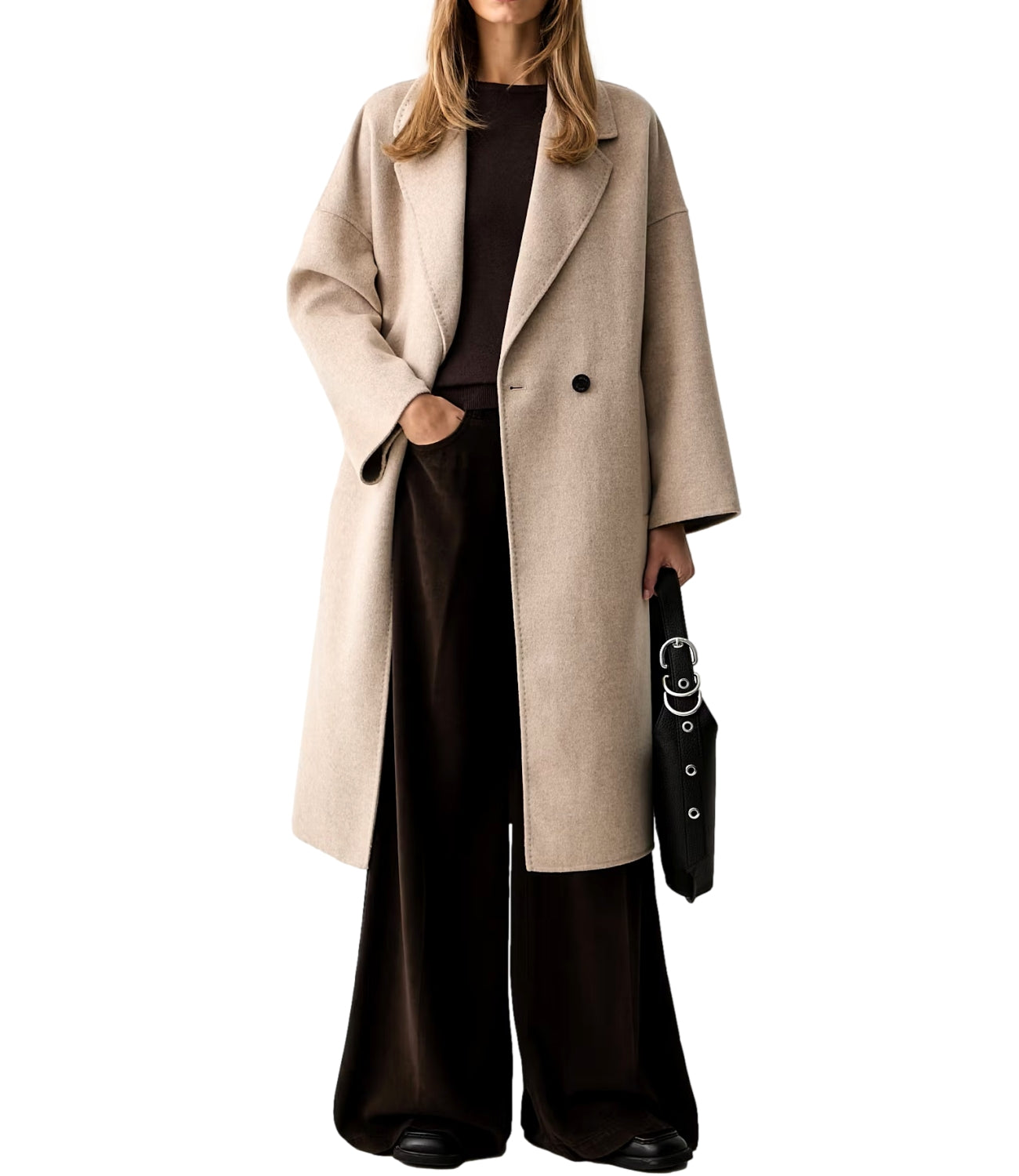 Vicolo Cappotto da Donna - Tortora - Tac0003