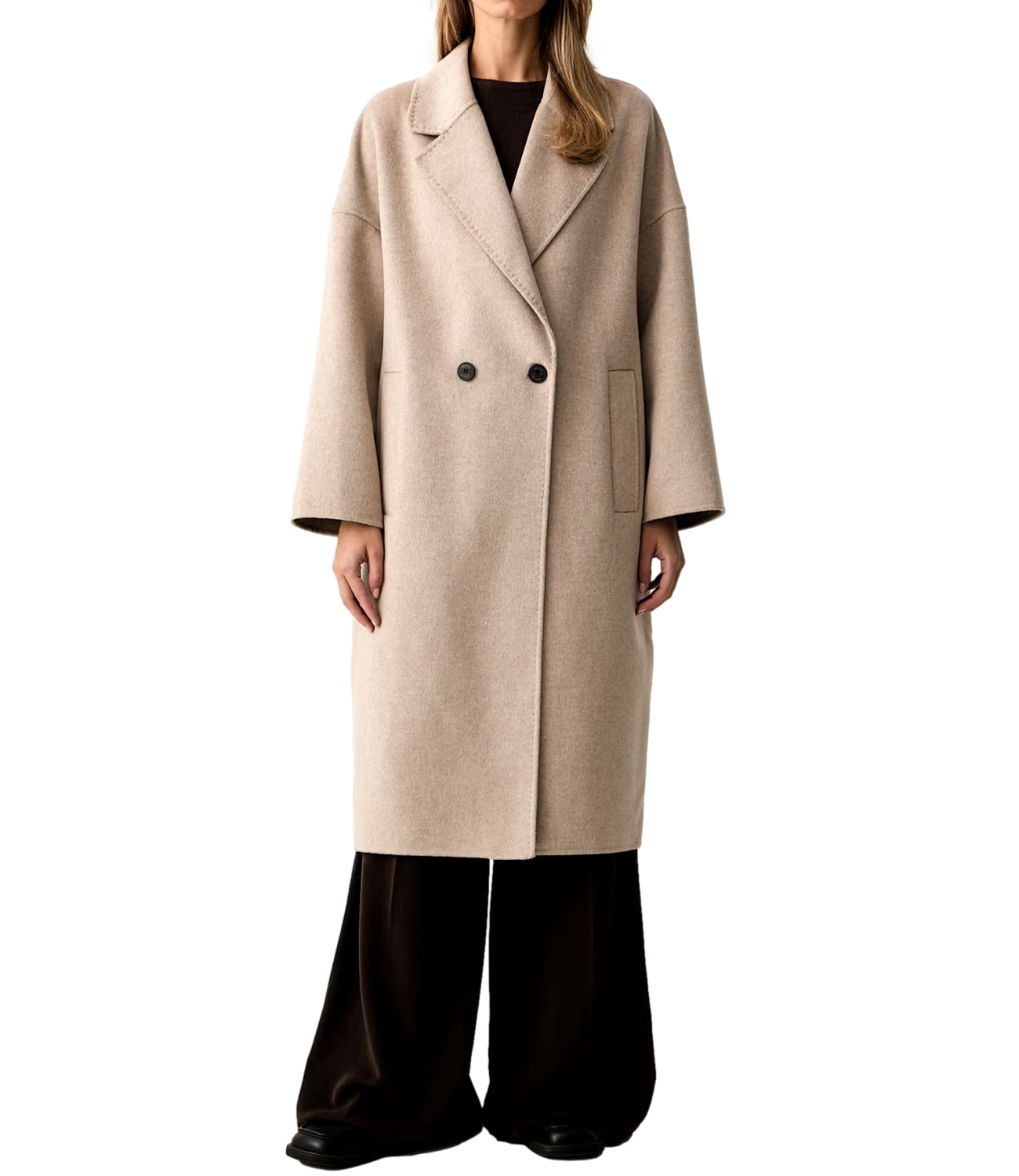 Vicolo Cappotto da Donna - Tortora - Tac0003