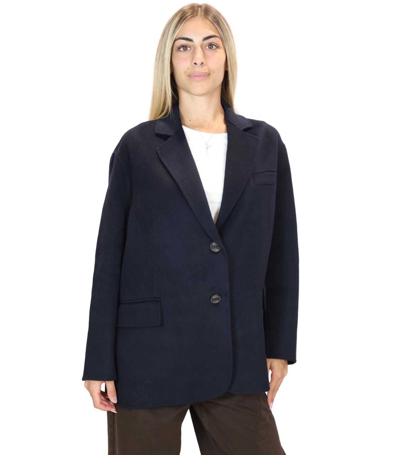 Vicolo Cappotto da Donna - Blu - Tac0005