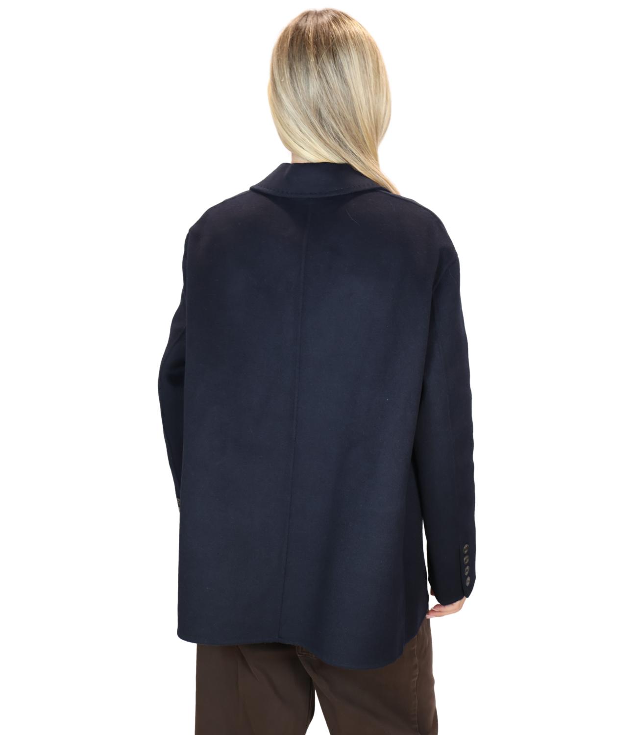 Vicolo Cappotto da Donna - Blu - Tac0005