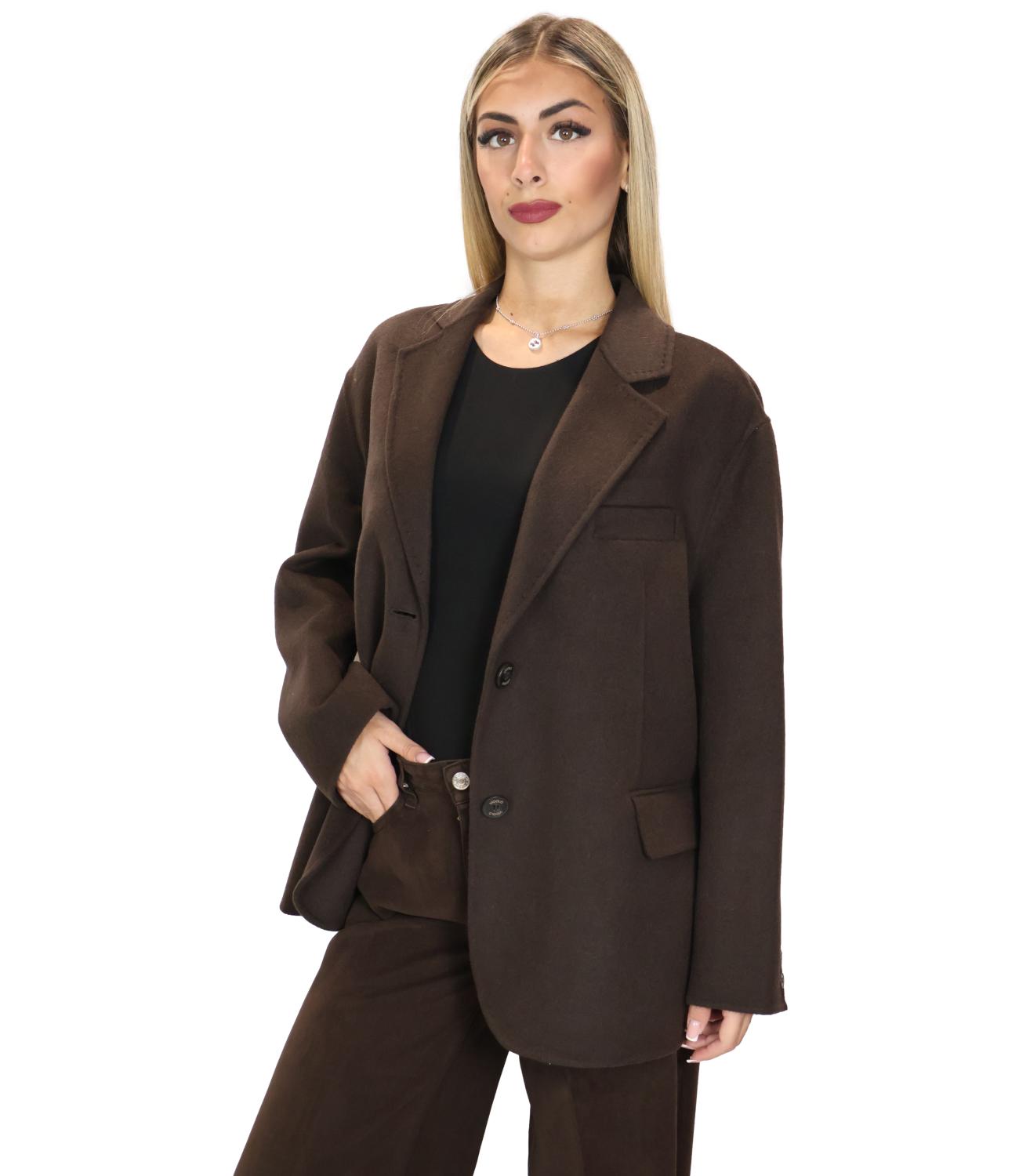 Vicolo Cappotto da Donna - Marrone Fondente - Tac0005
