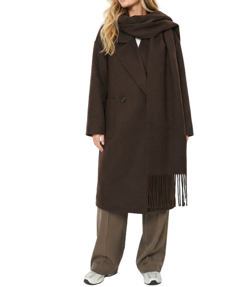 Vicolo Cappotto da Donna - Moro - Tac0022