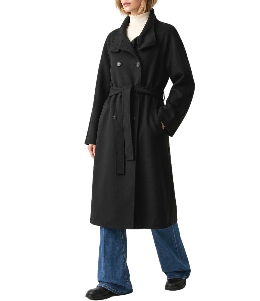 Vicolo Cappotto da Donna - Nero - Tac0023