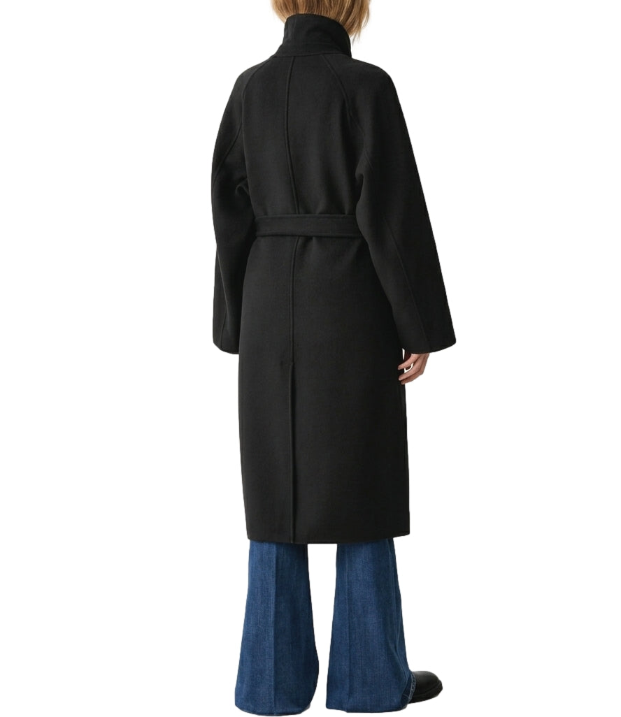Vicolo Cappotto da Donna - Nero - Tac0023
