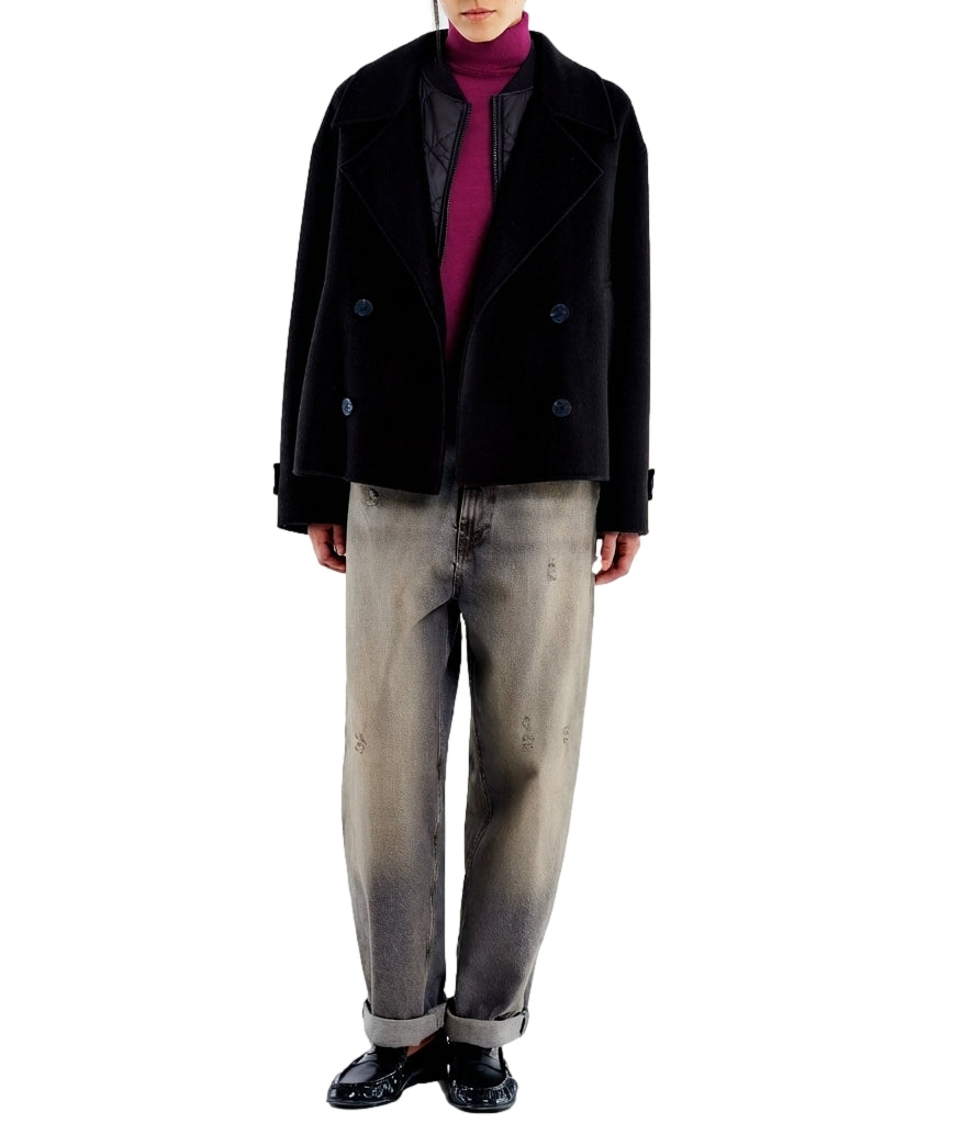 Vicolo Cappotto da Donna - Nero - Tac0061
