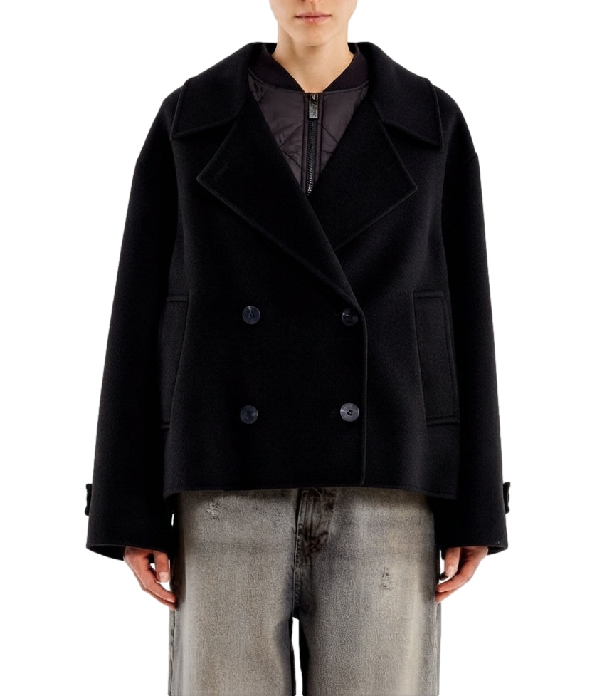 Vicolo Cappotto da Donna - Nero - Tac0061