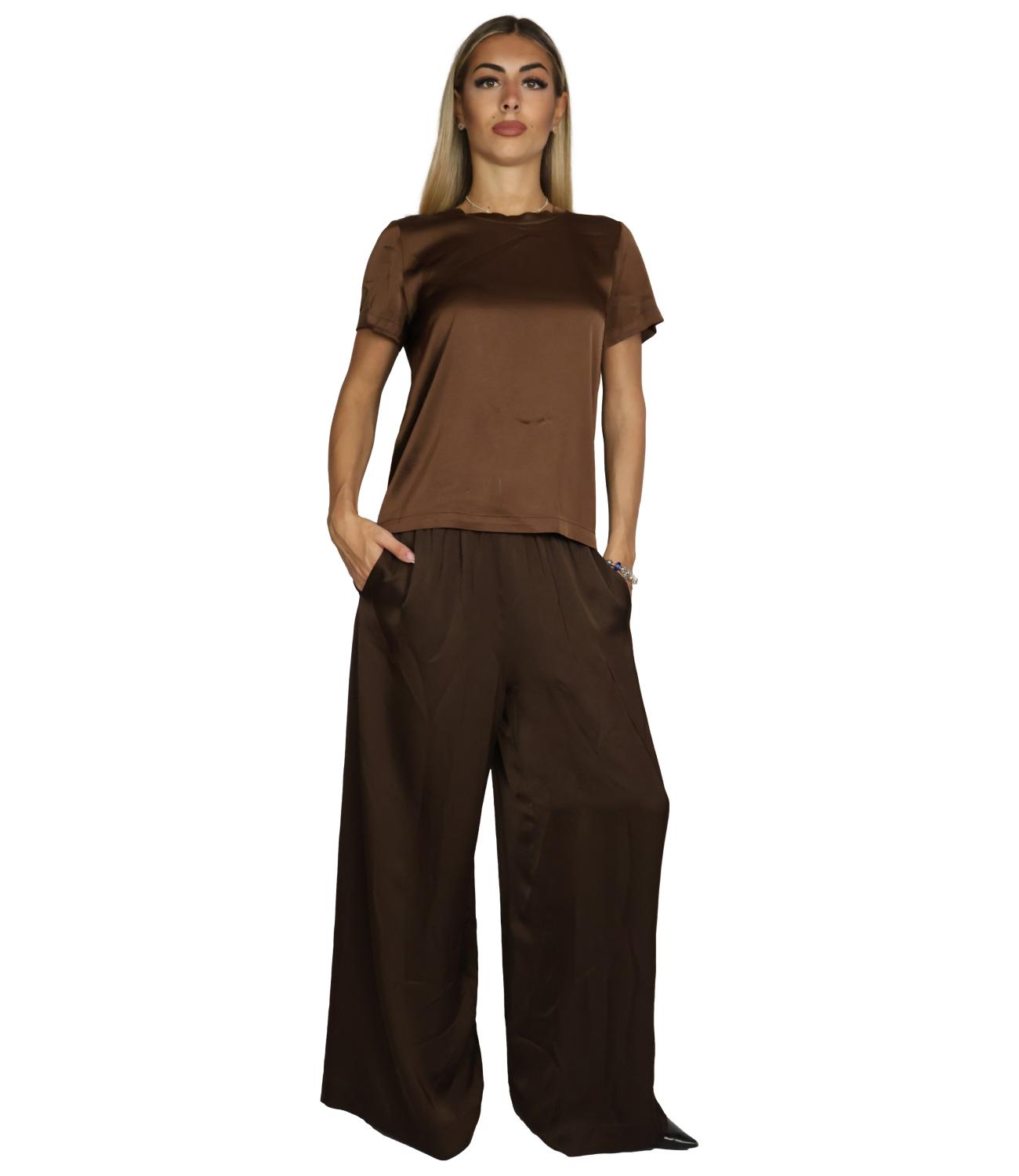 Vicolo T-Shirt da Donna - Moro - Tac0282