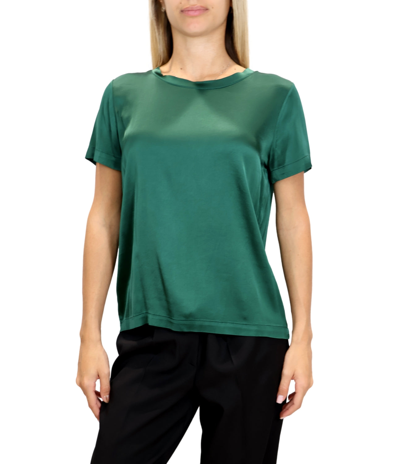Vicolo T-Shirt da Donna - Acu Verde Pino 79/1 S - Tac0282