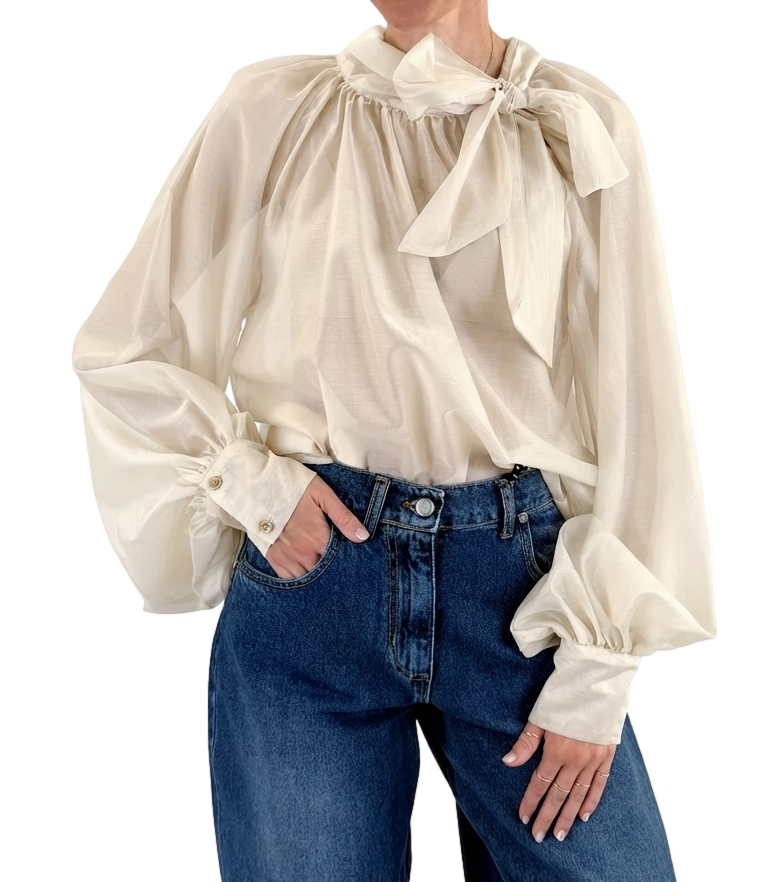 Vicolo Camicia da Donna - Burro - Tac0429