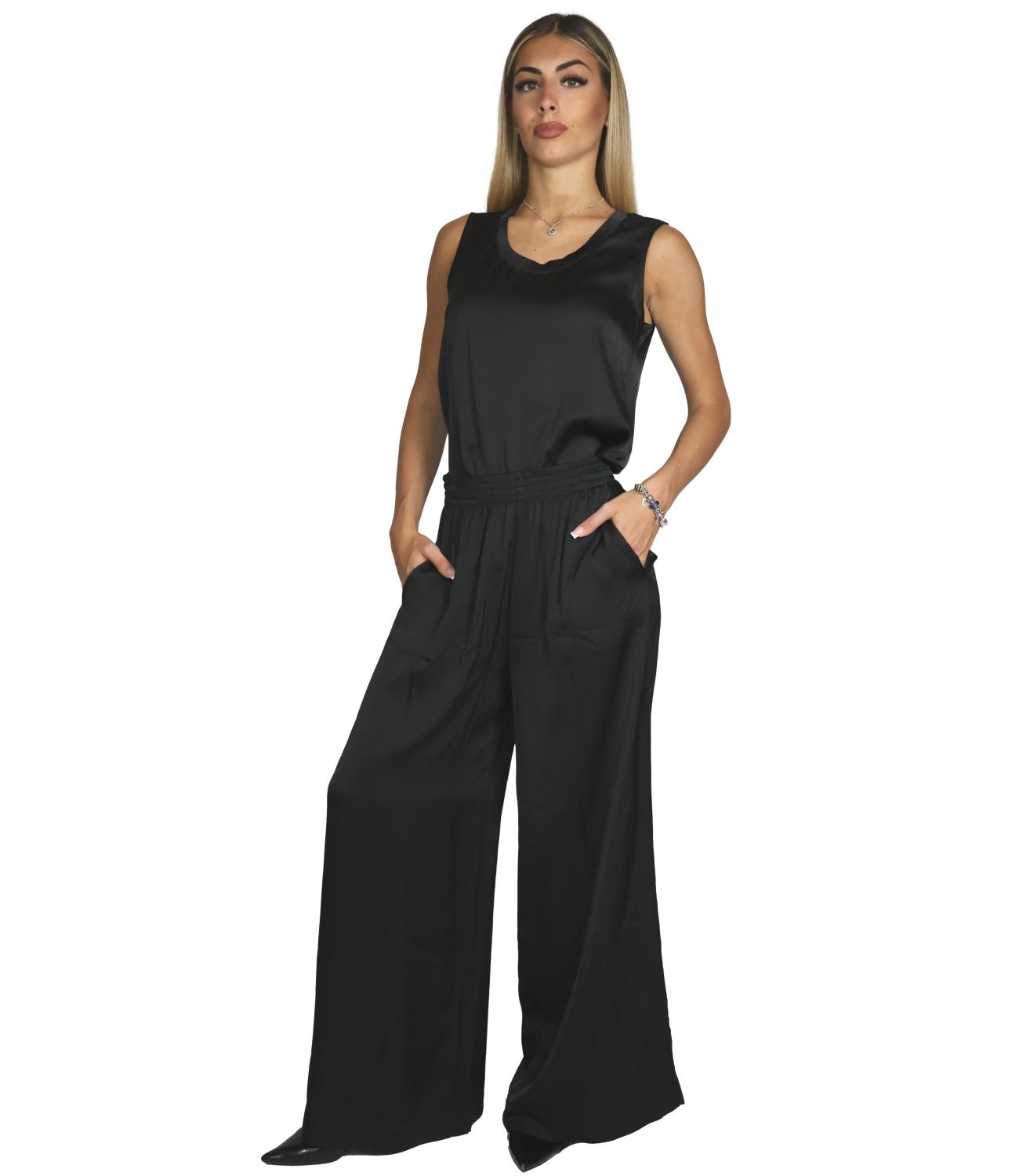 Vicolo Canotta da Donna - Nero - Tac0632
