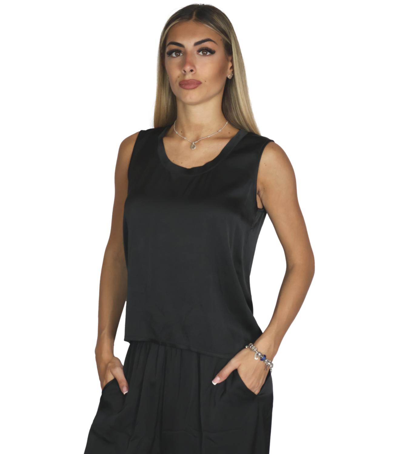 Vicolo Canotta da Donna - Nero - Tac0632