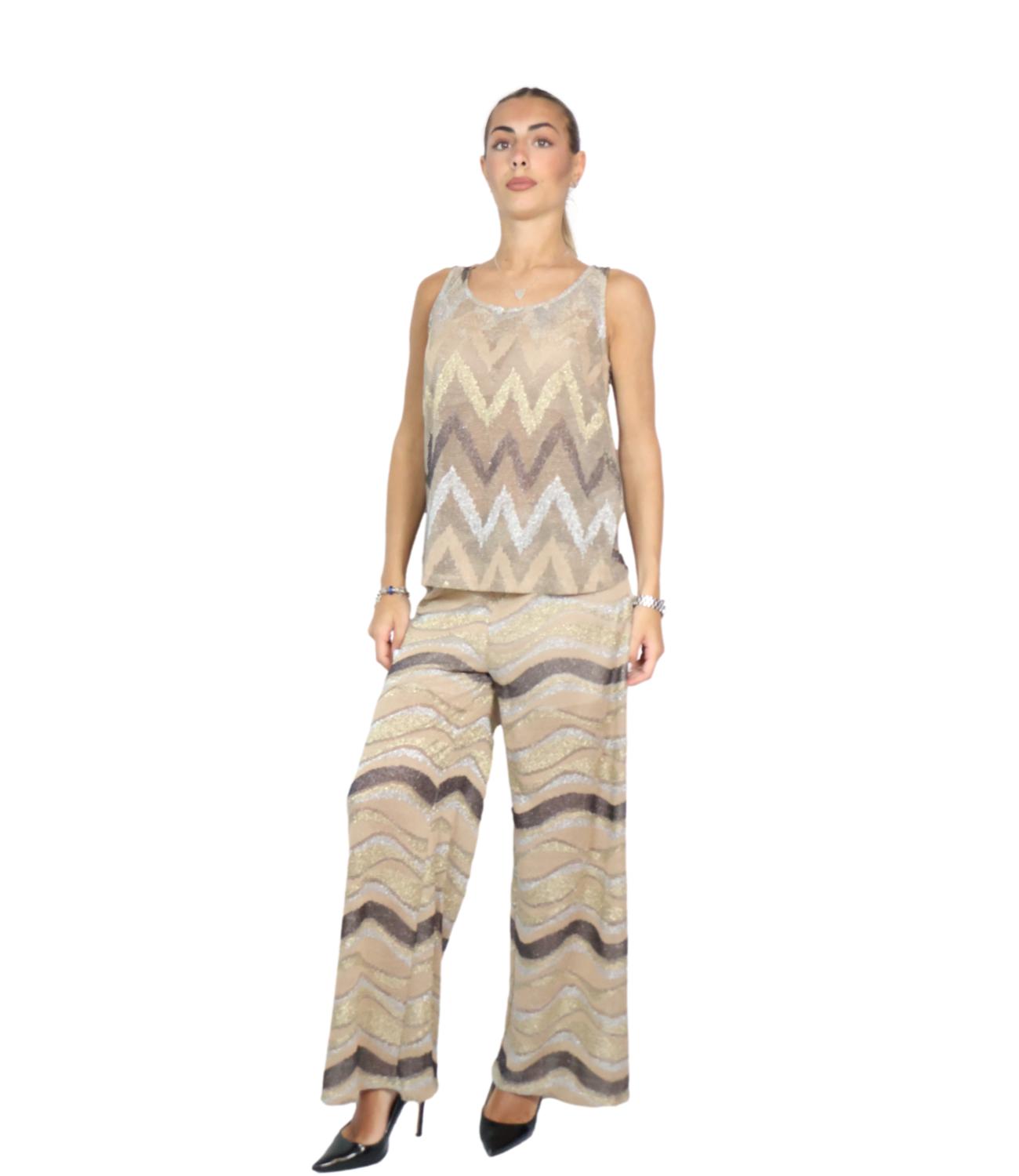 Vicolo Pantalone da Donna - Marrone - Tac0665