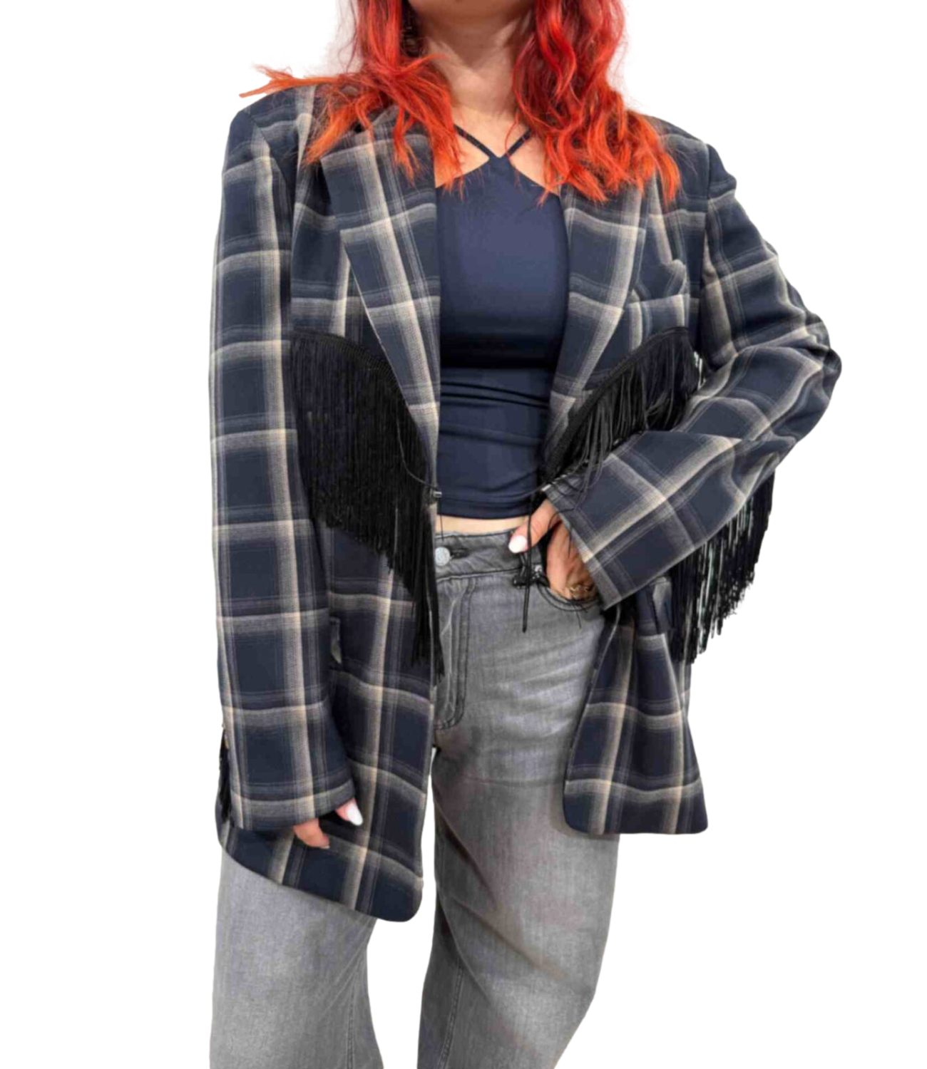 Vicolo Giacca da Donna - Blu - Tac1052