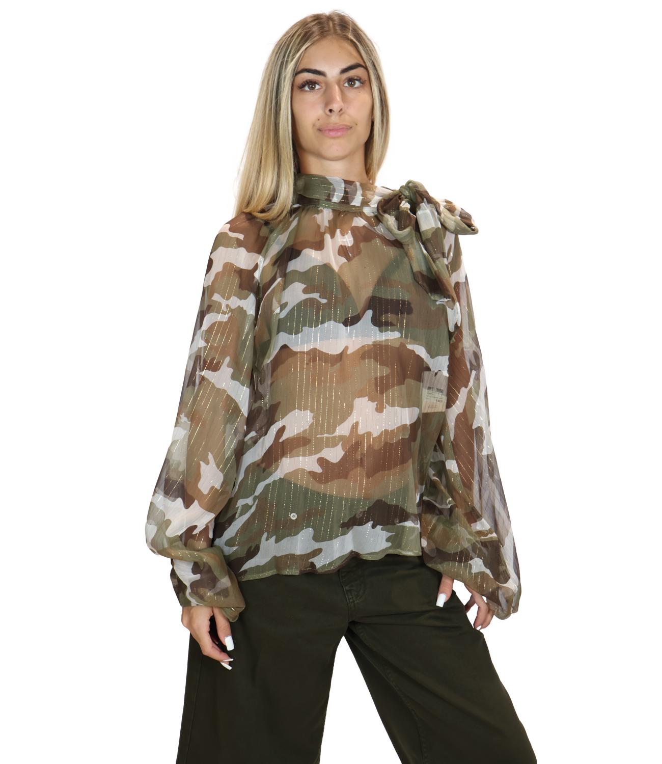 Vicolo Top da Donna - Mimetico - Tac1229
