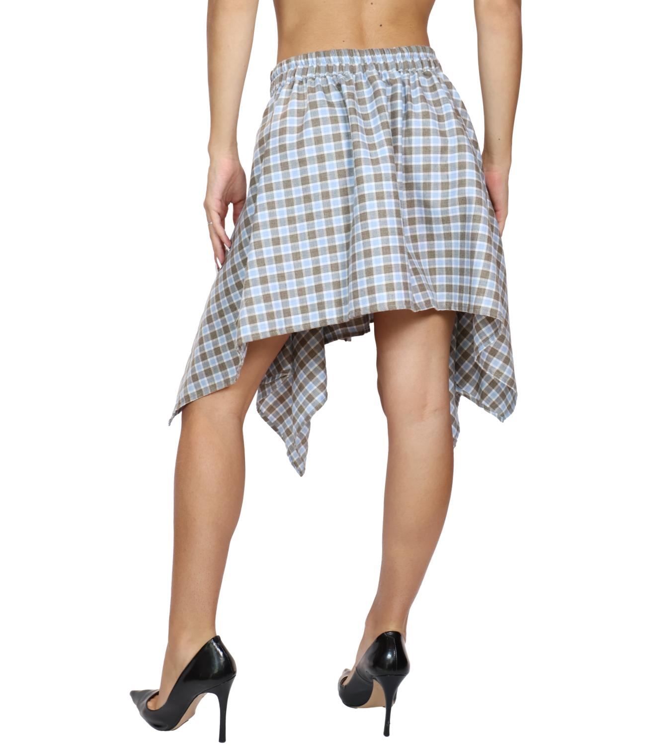 Vicolo Gonna da Donna - Grigio/beige - Tac1255