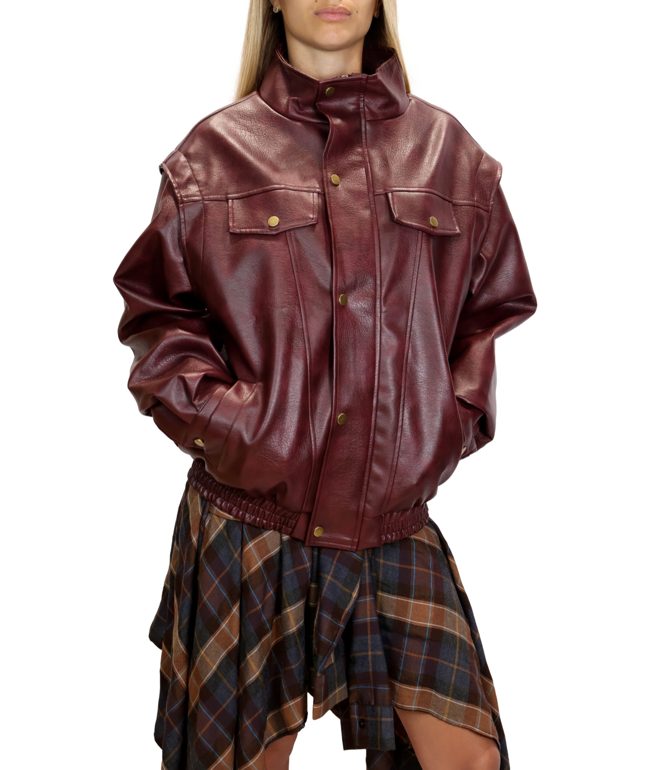Vicolo Cappotto da Donna - Bordeaux - Tac1738