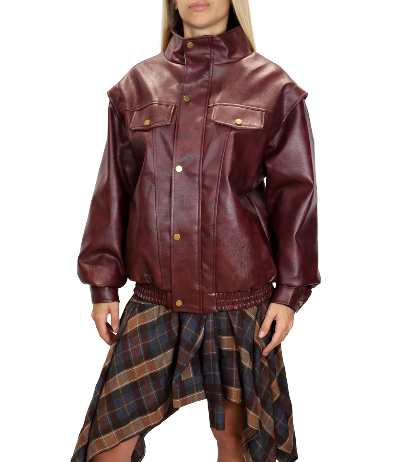 Vicolo Cappotto da Donna - Bordeaux - Tac1738