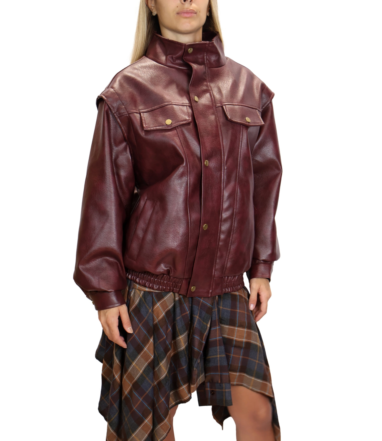 Vicolo Cappotto da Donna - Bordeaux - Tac1738
