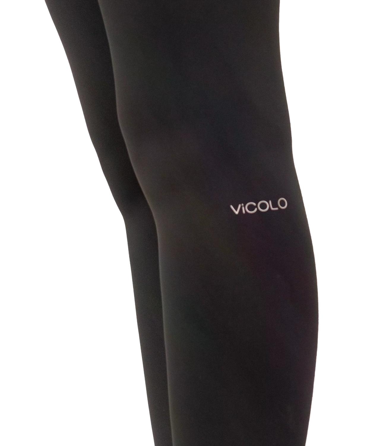 Vicolo Leggings da Donna - Nero - Uac0012