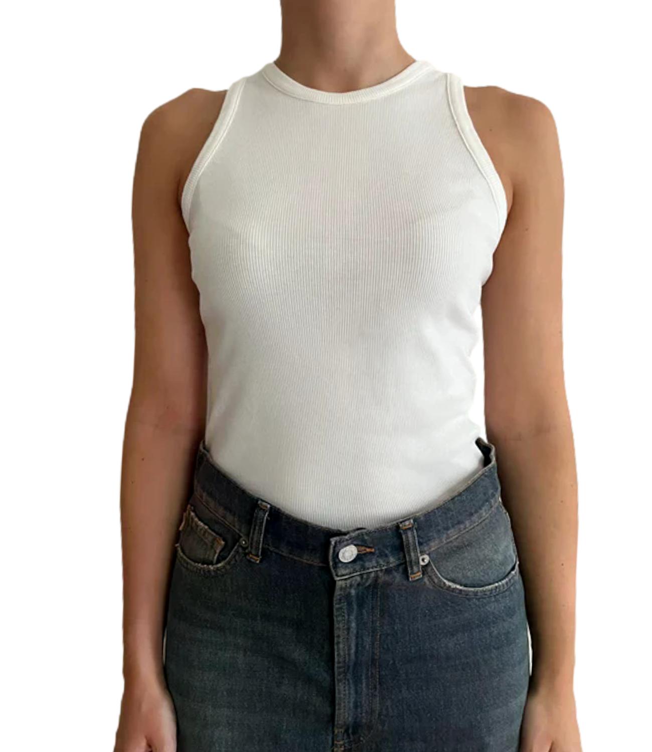 Vicolo Top da Donna - Bianco - Uac0048